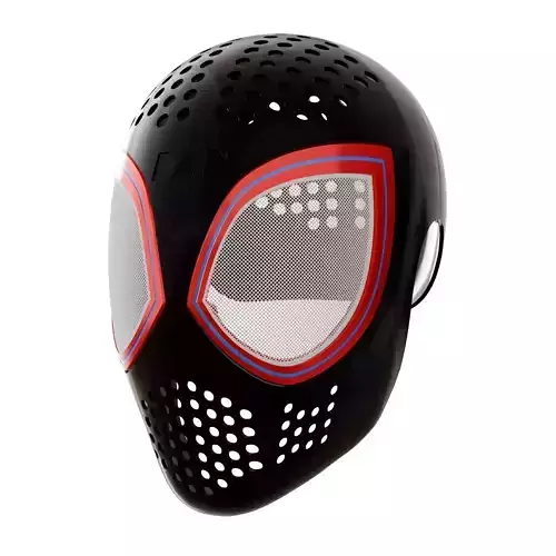 MILES MORALES FULL FACESHELL 3D print model