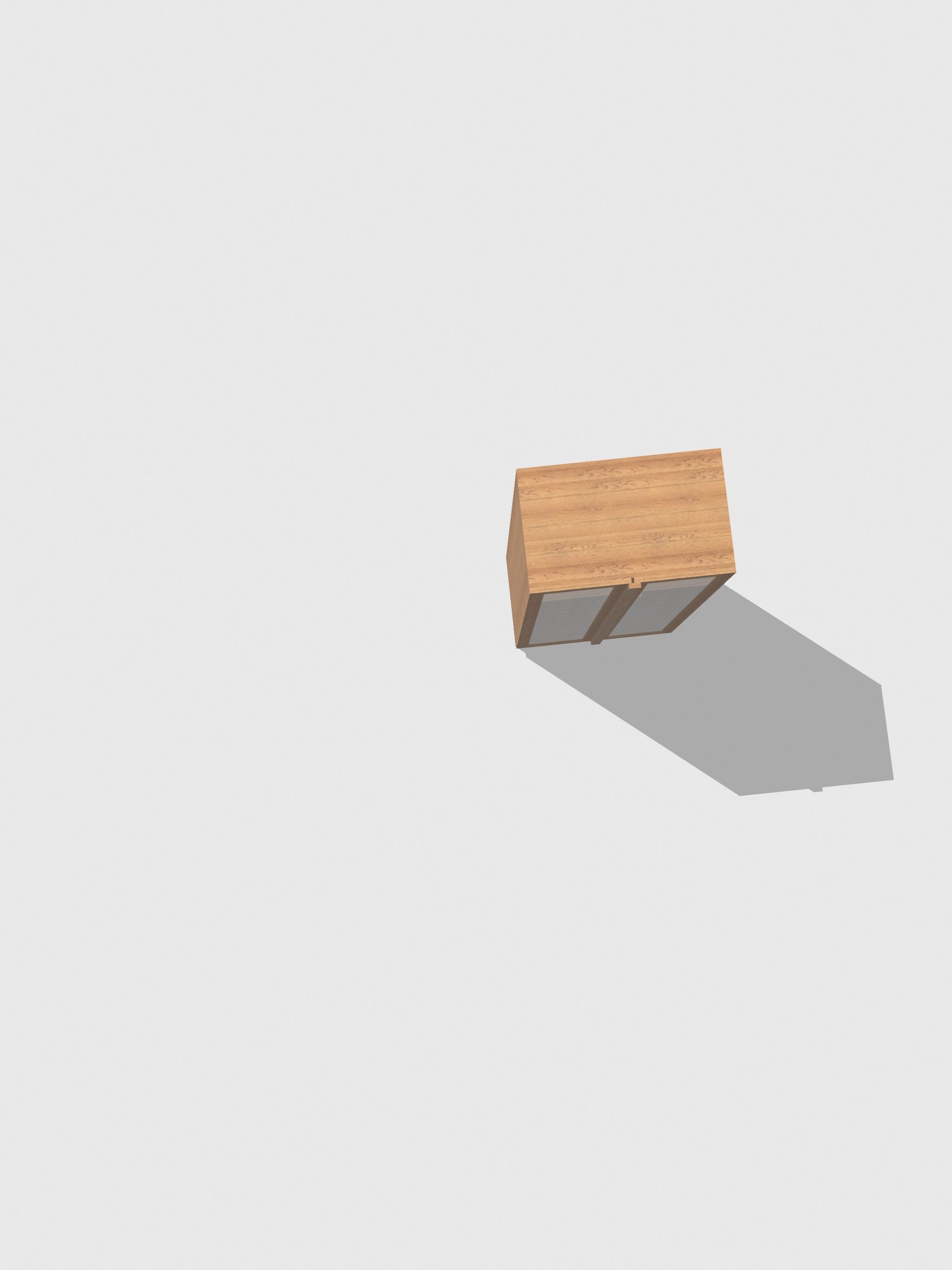 Wine rack 3D model_1