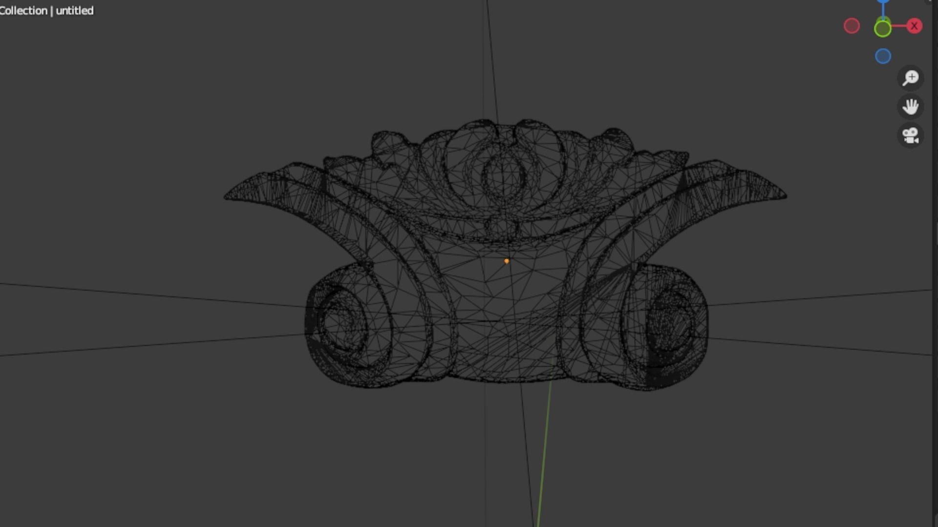 Classic carved decor ornament 493 3D print model_5