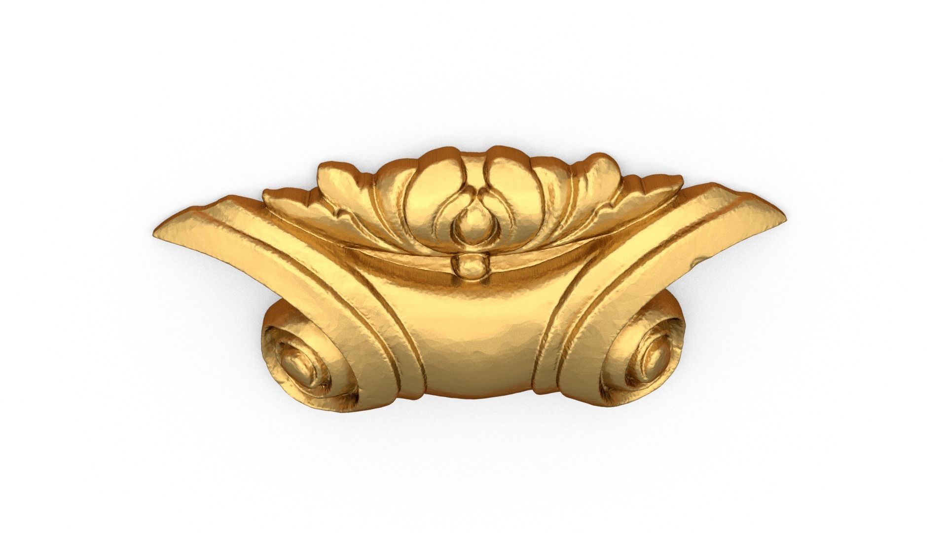 Classic carved decor ornament 493 3D print model_4
