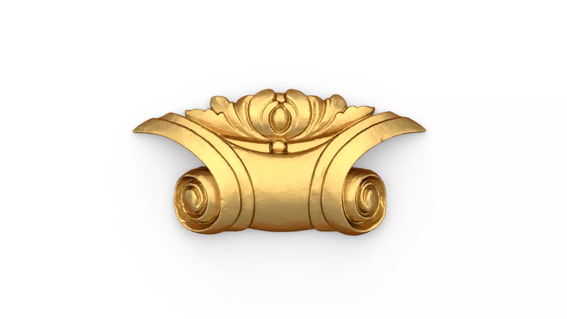 Classic carved decor ornament 493 3D print model_0