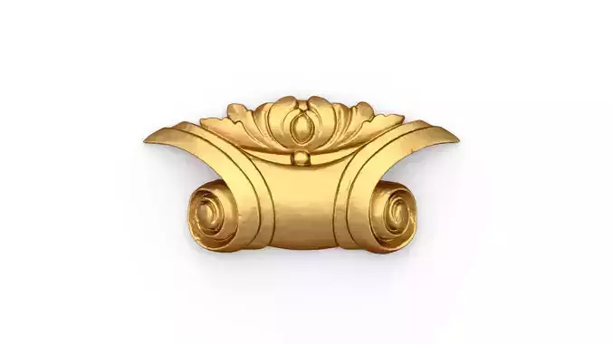 Classic carved decor ornament 493
