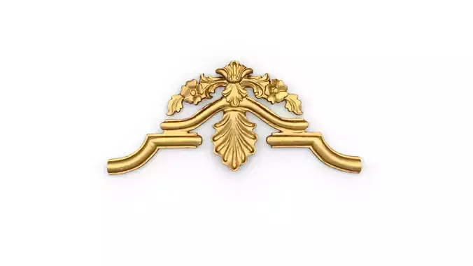 Classic carved decor ornament 494 