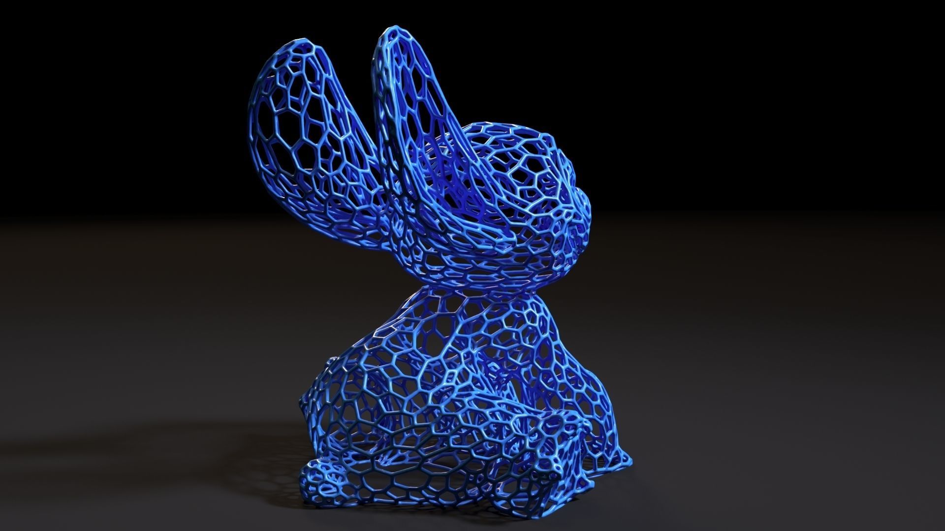 Stitch voronoi 3D print model_5