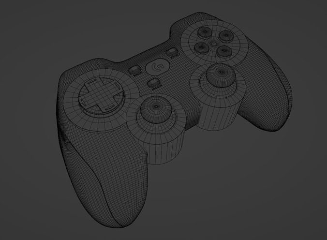 Joystick asset 3D model