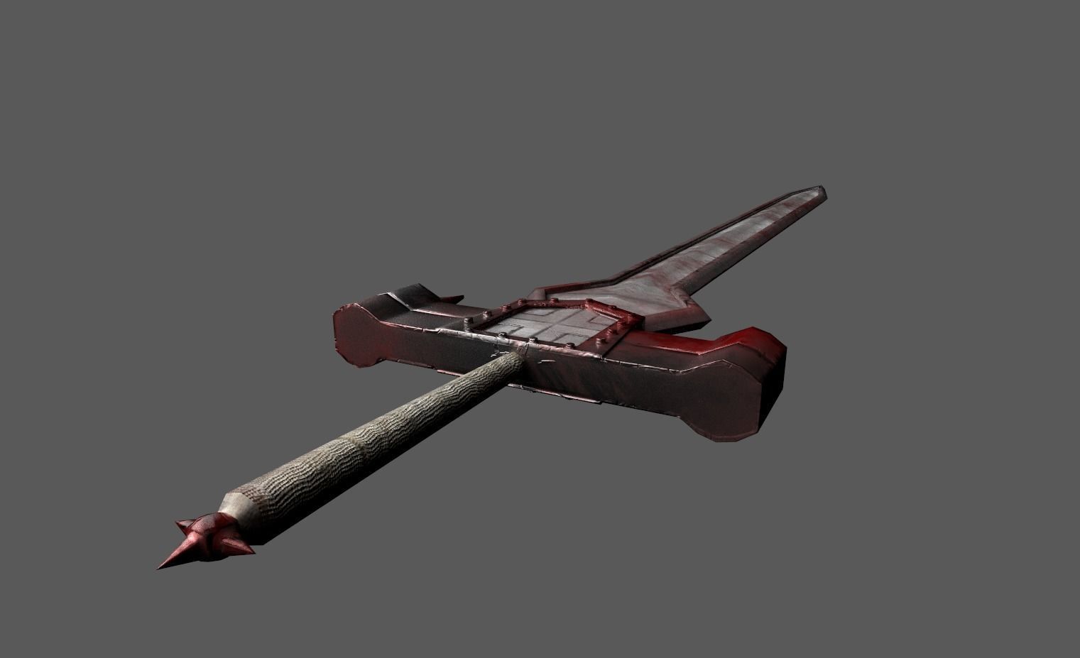 Guts Duel with Griffith Sword Low-poly 3D model_10