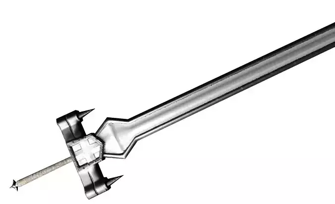 Guts Duel with Griffith Sword Low-poly 3D model