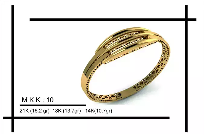 elegant bracelet model 3D print model