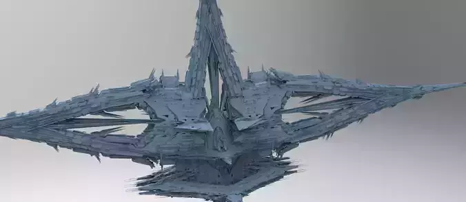 Spaceship Cloud fusion towers