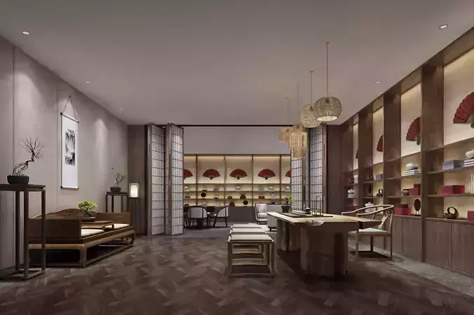 Chinese style tea houses56