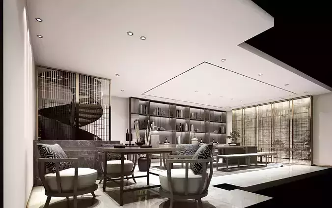 Chinese style tea houses44