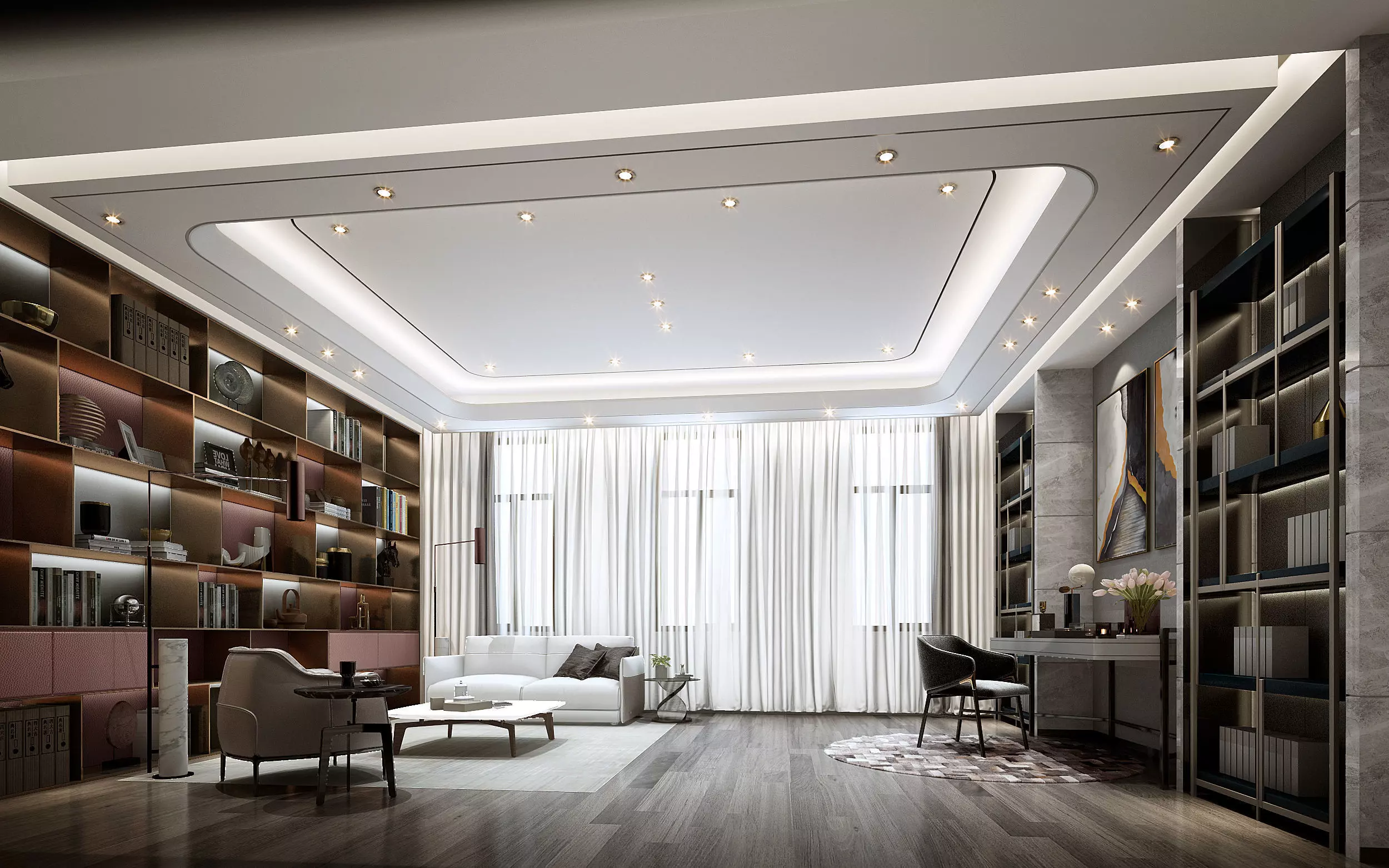 Chinese style tea houses31 3D model_0