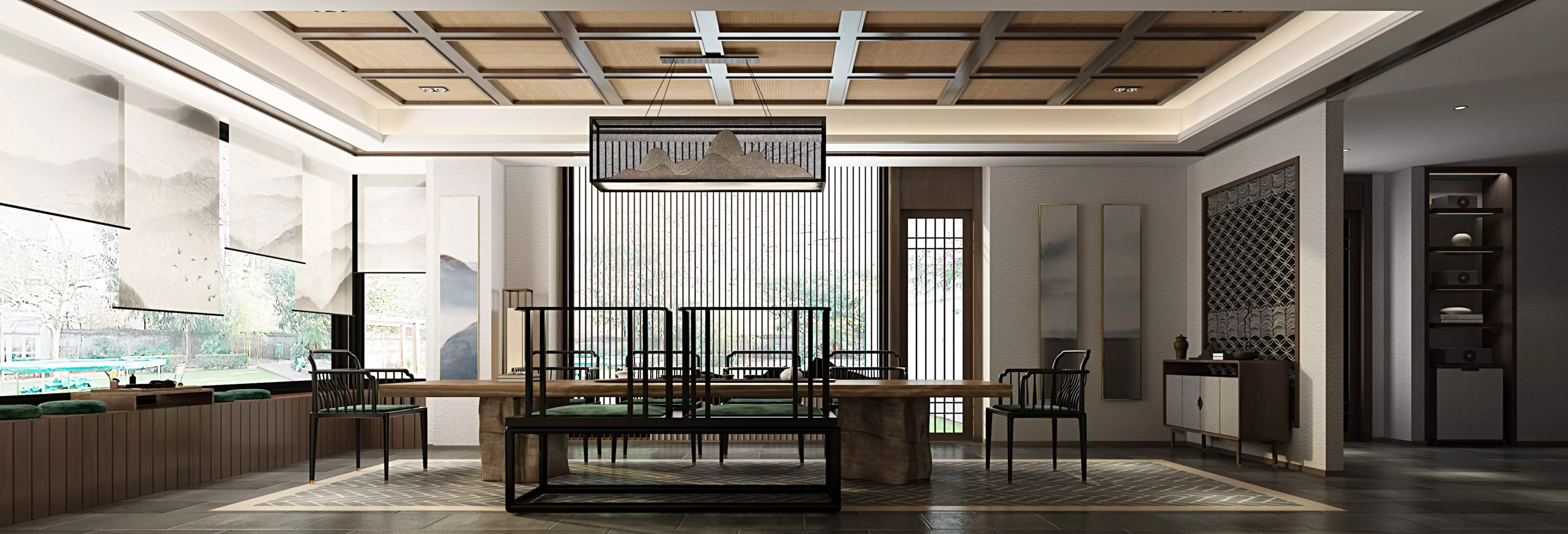 Chinese style tea houses1-sen 3D model_0