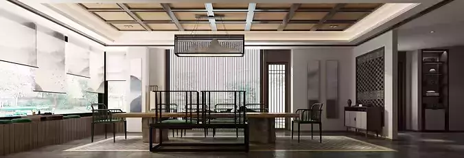 Chinese style tea houses1-sen