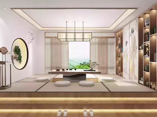 Chinese style tea houses032