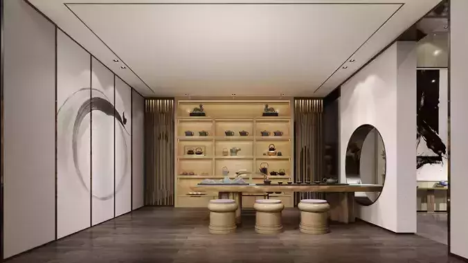 Chinese style tea houses023