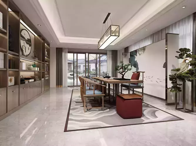 Chinese style tea houses022