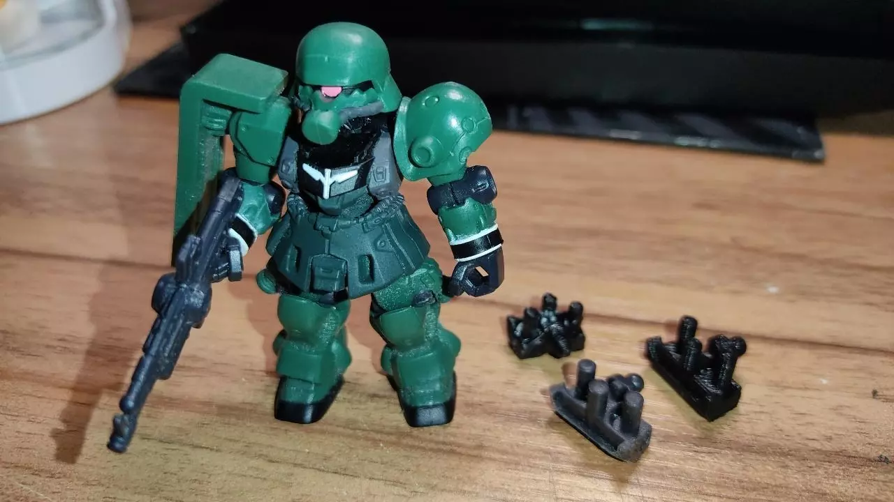 Mobile Suit Gundam Ensemble Gashapon Back VerA 3D print model_0