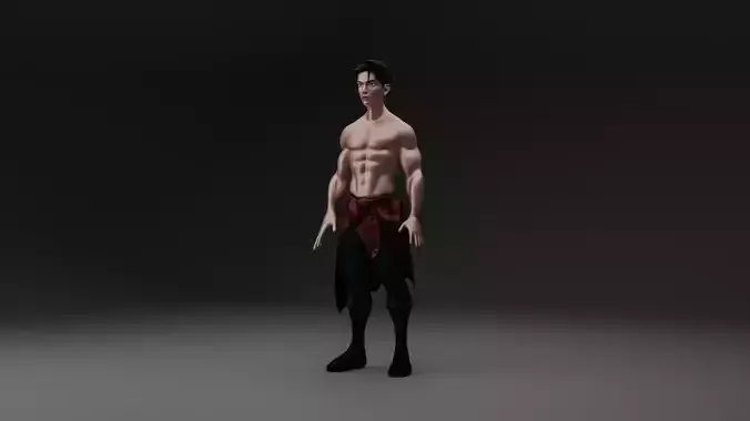 Male Medevil Character Model 