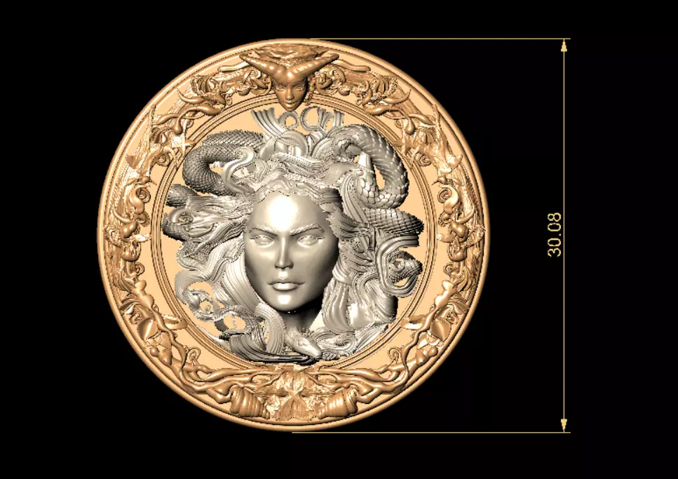 fashion pendant for wemen 3D print model