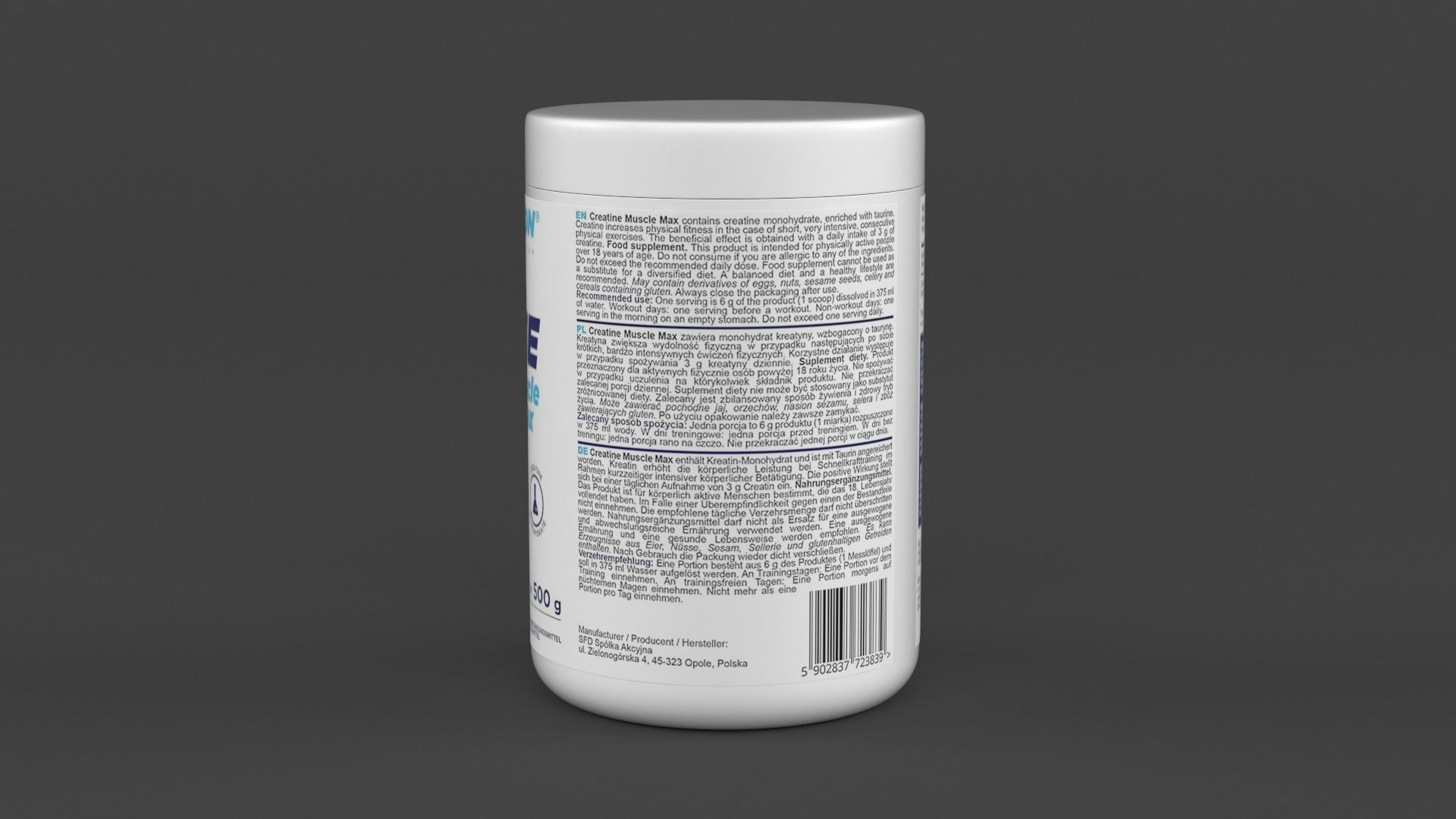 Protein Powder 3D model_6