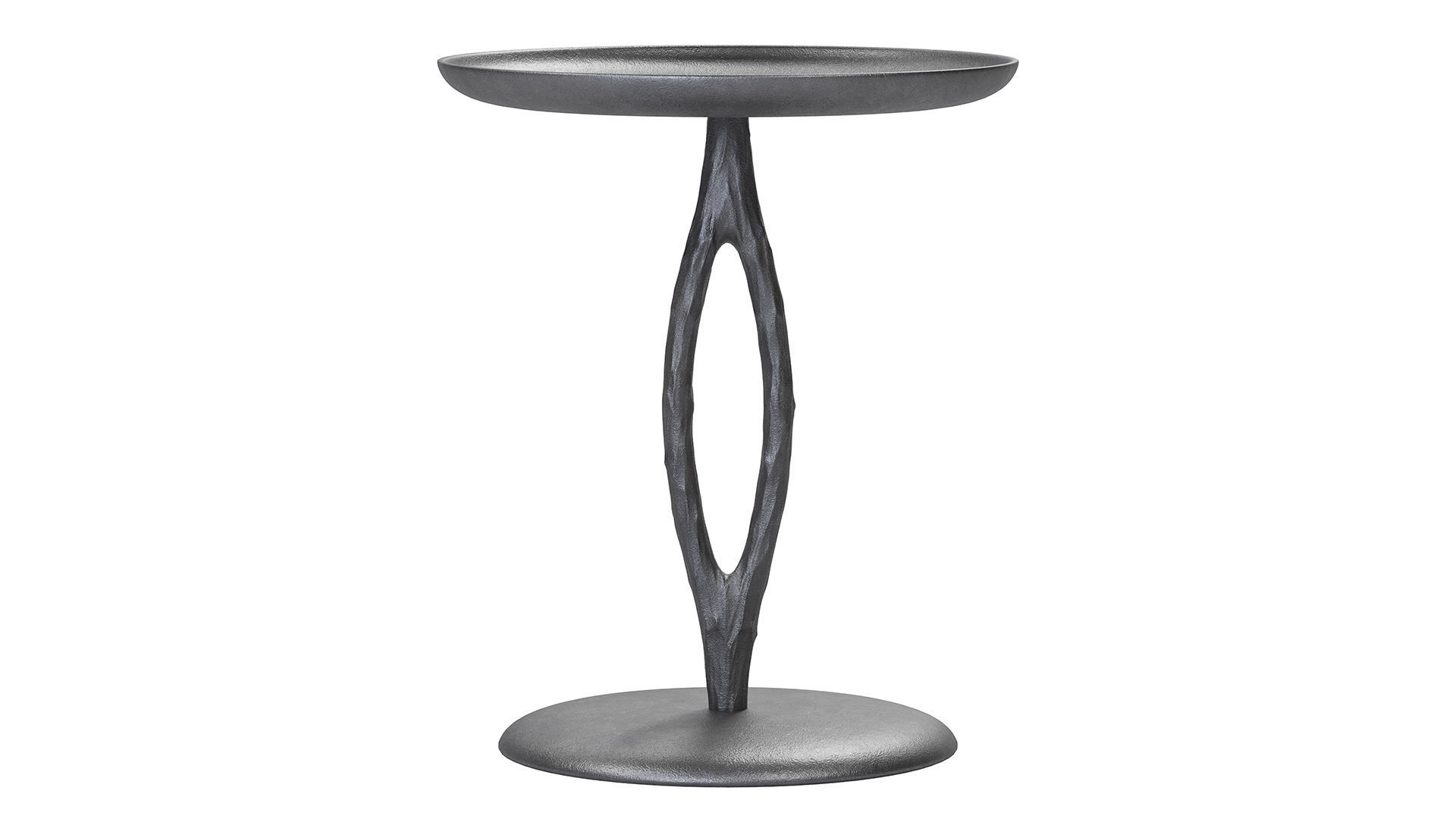 Loop raw shape side table 3D model_1