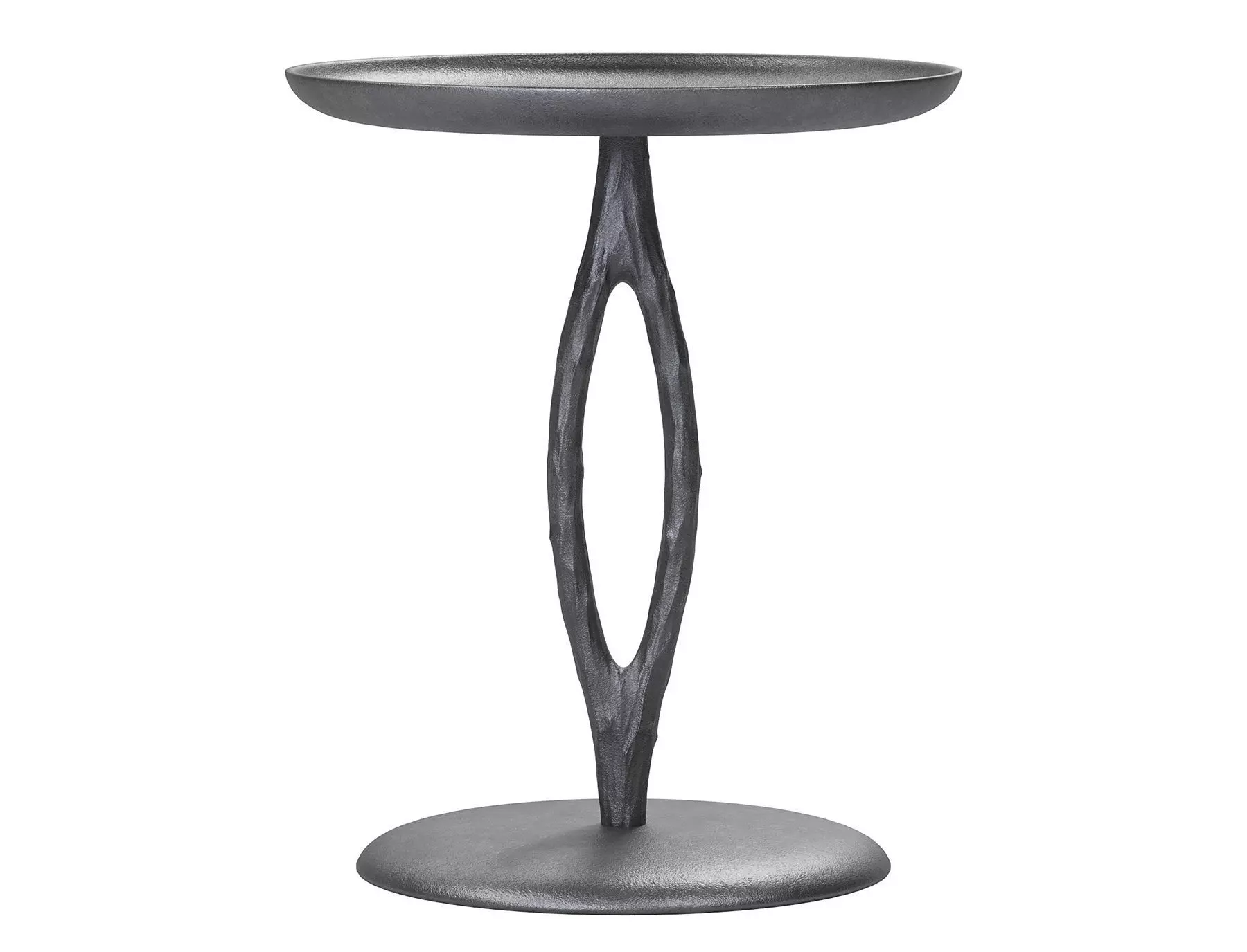 Loop raw shape side table 3D model_0