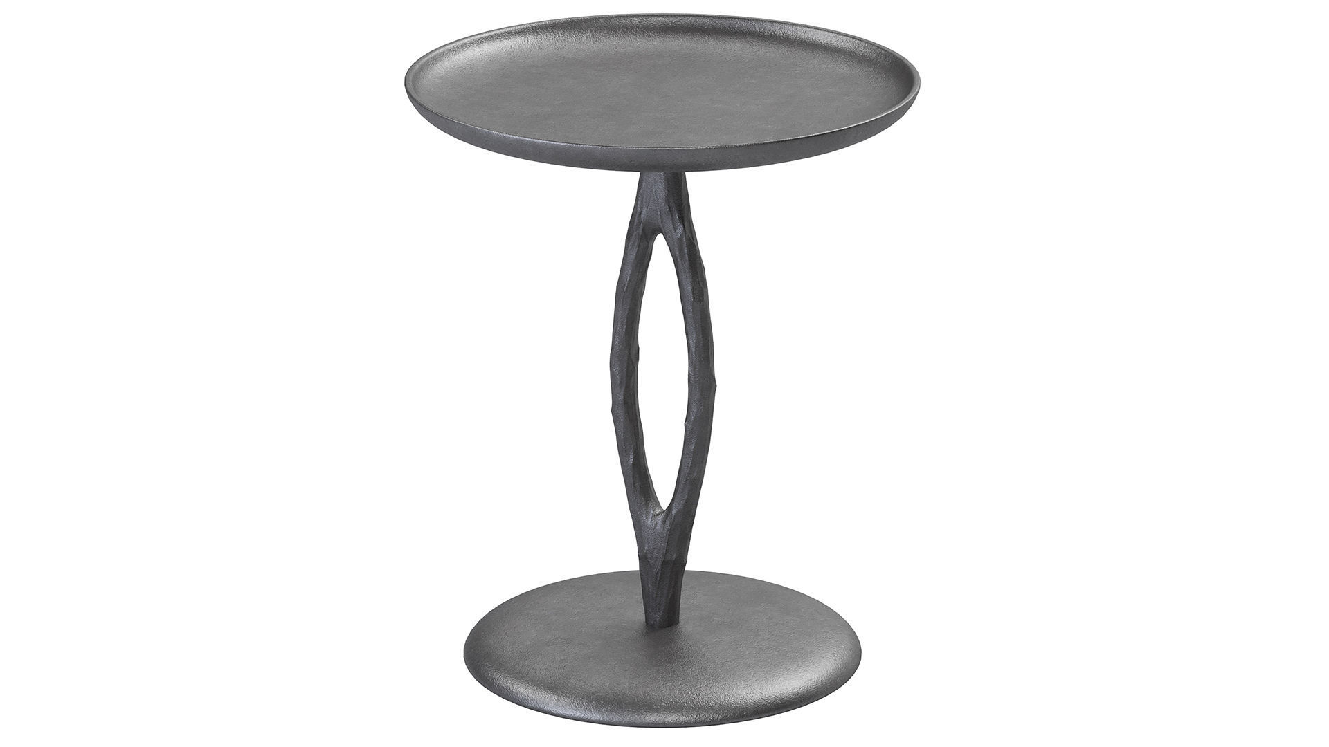 Loop raw shape side table 3D model_7