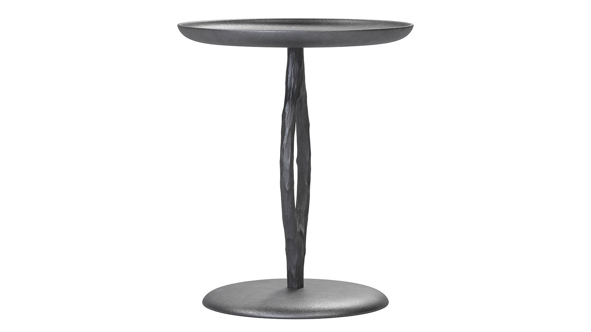 Loop raw shape side table 3D model_3