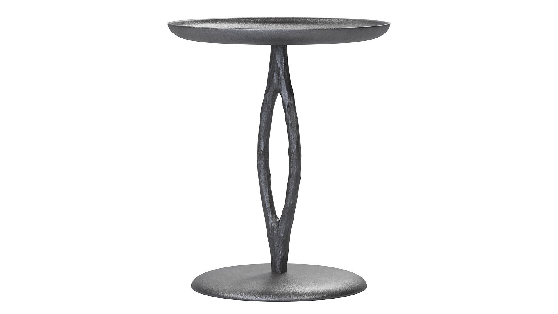 Loop raw shape side table 3D model_5