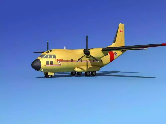 Alenia C-27A Spartan RCAF 3D model