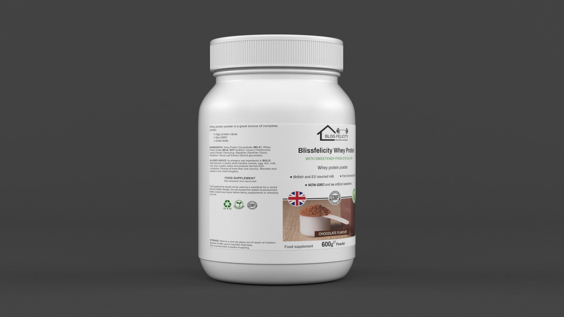 Protein Powder 3D model_5