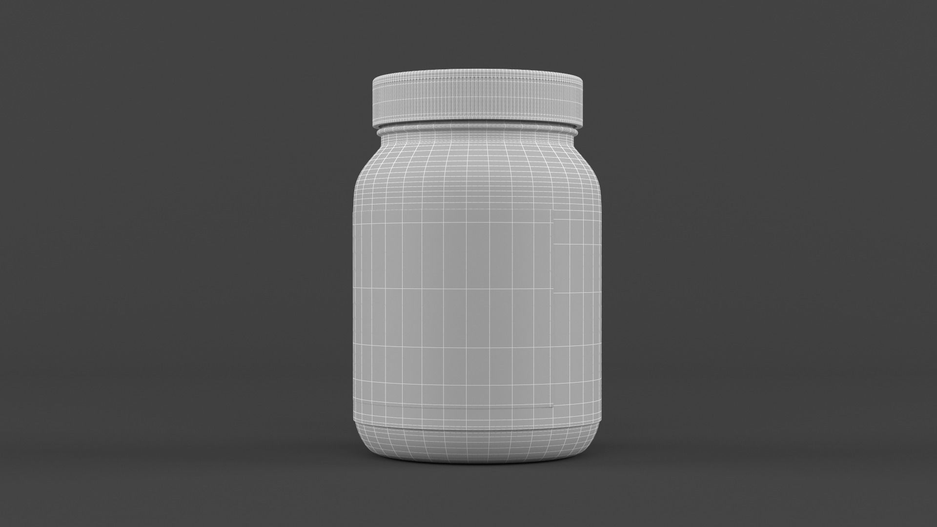 Protein Powder 3D model_10