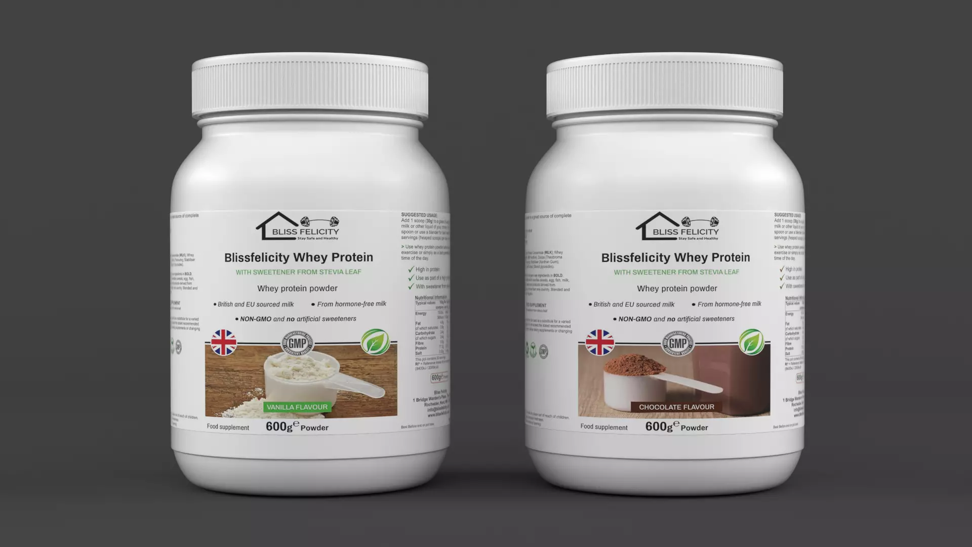 Protein Powder 3D model_0