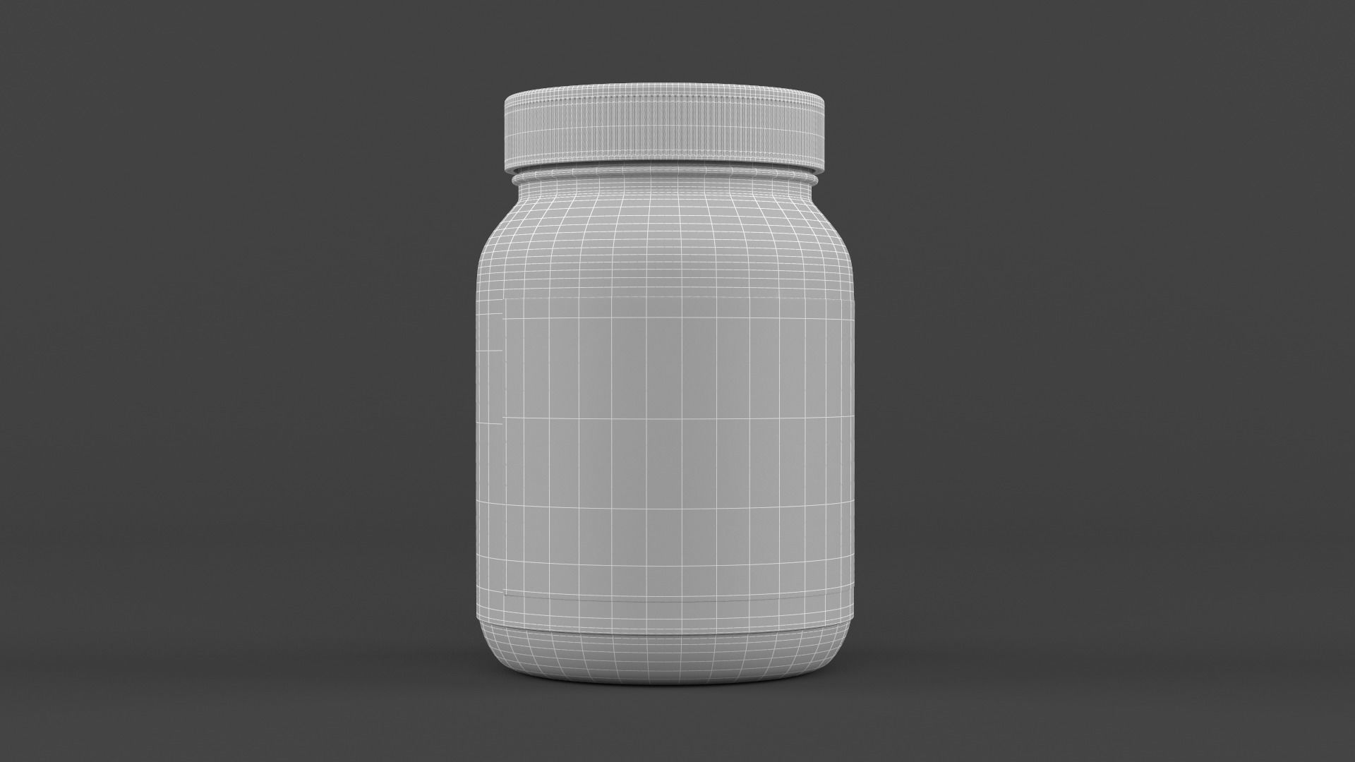 Protein Powder 3D model_12
