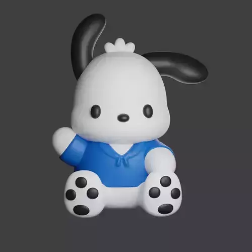 Pochacco Sanrio 3D print model