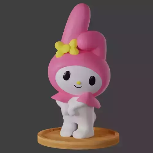 My melody sanrio cute 3D print model