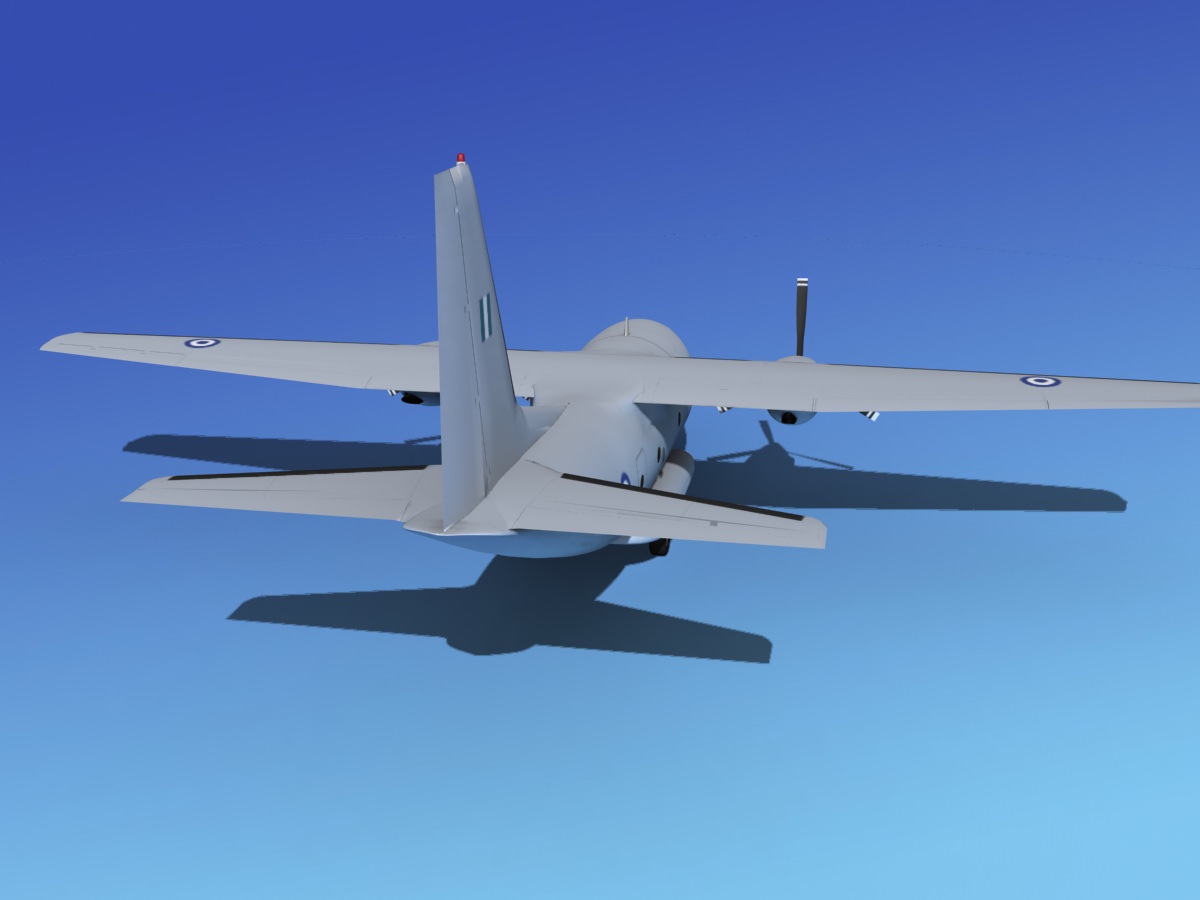Alenia C-27A Spartan Greece 3D model_10