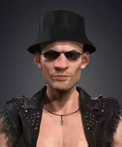 Gangster Rigged 3D Model