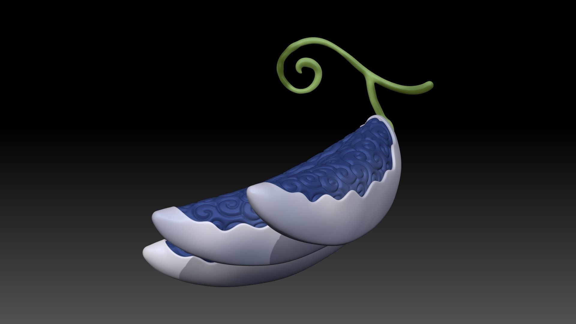 Supa Supa no Mi One Piece Devil Fruit 3D print model_2