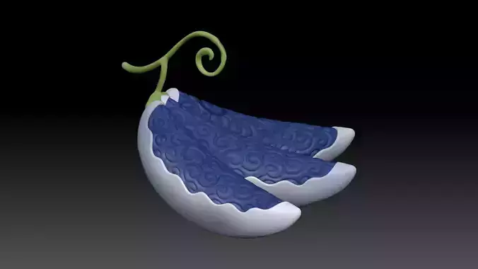 Supa Supa no Mi One Piece Devil Fruit 3D print model