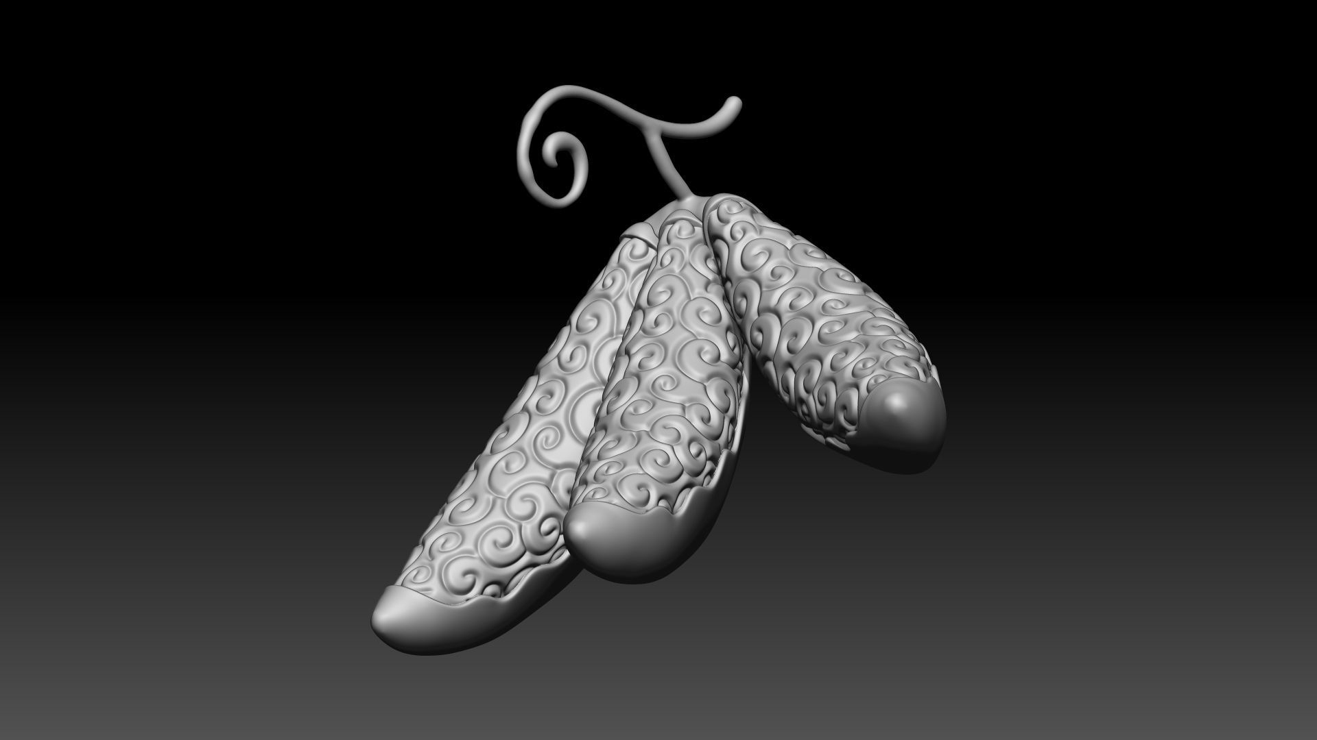 Supa Supa no Mi One Piece Devil Fruit 3D print model_7