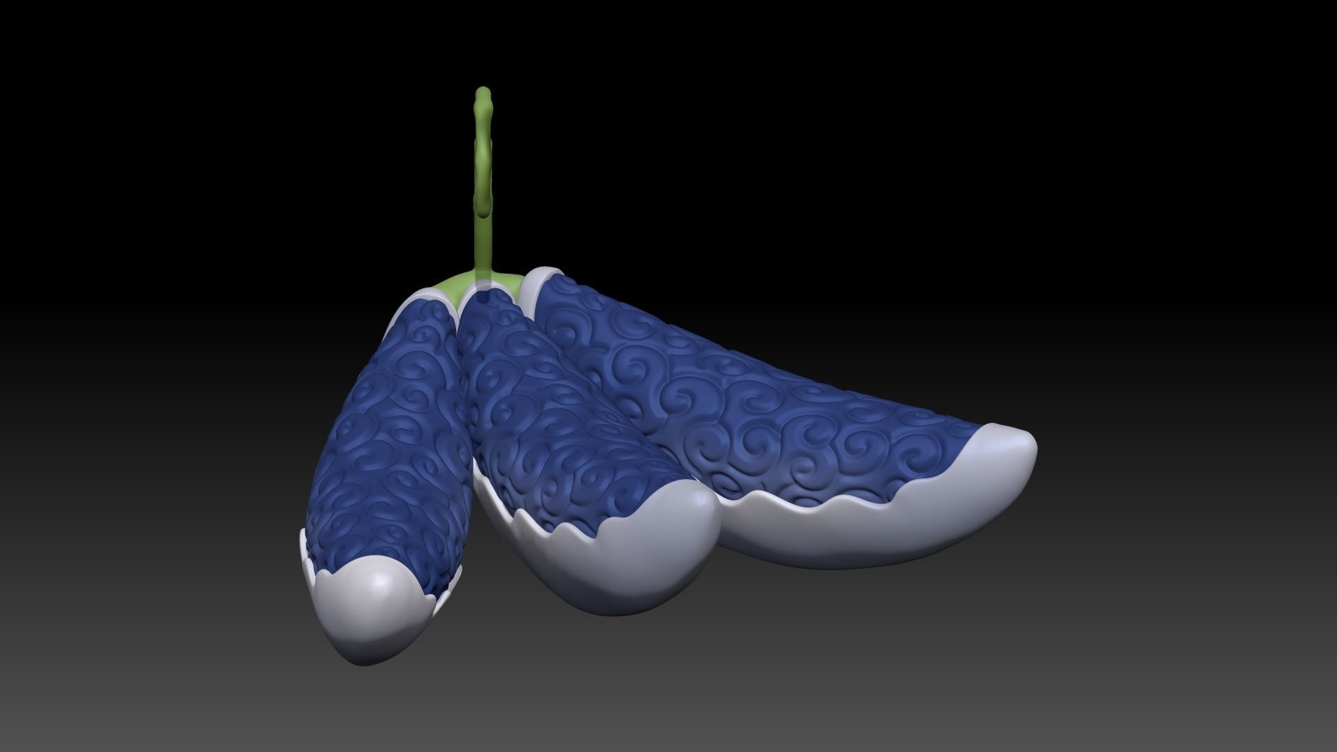 Supa Supa no Mi One Piece Devil Fruit 3D print model_1