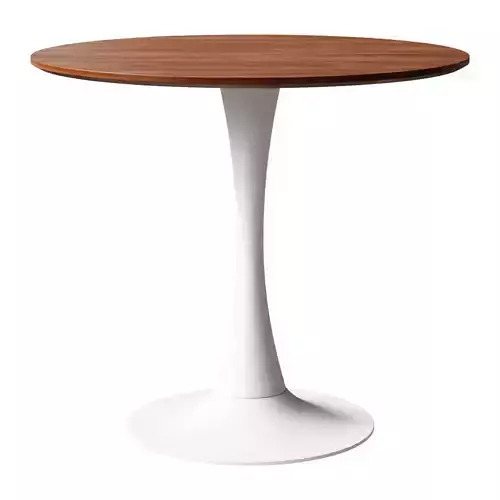 Tulip Wood Dining Table 90 cm