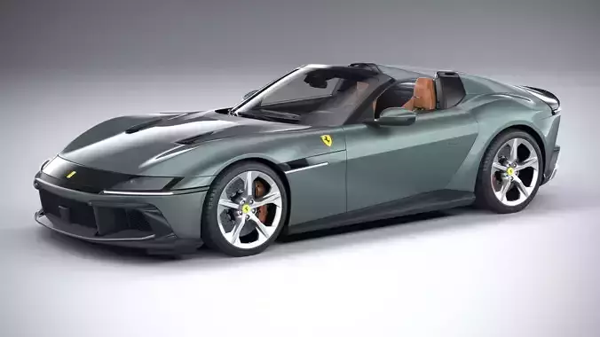 Ferrari 12Cilindri Spider 2025 3D model