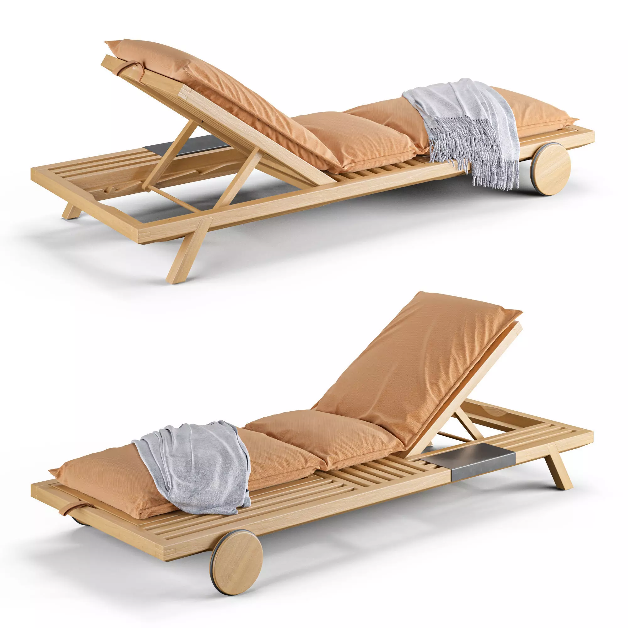 Umomoku Sun lounger 3D model
