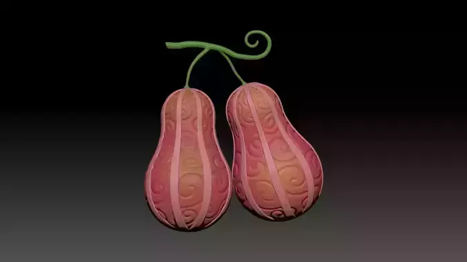 Mane Mane no Mi One Piece Devil Fruit 3D print model