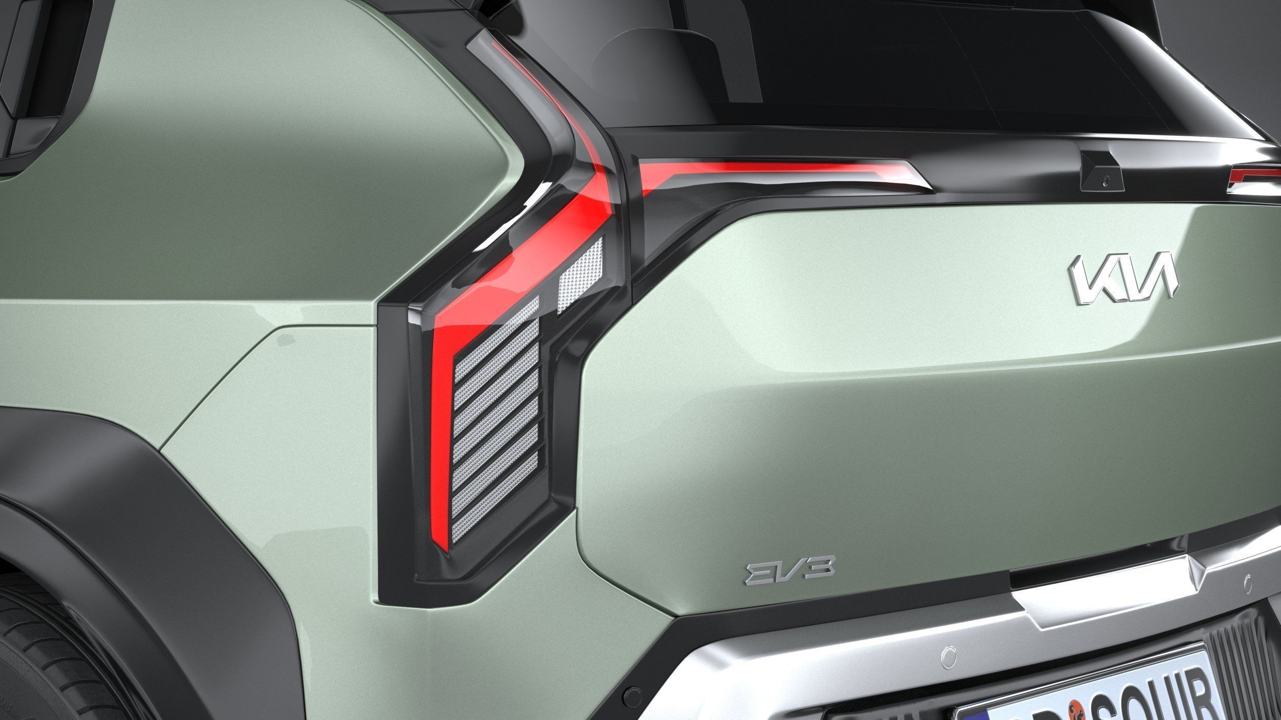 Kia EV3 regular 2025 3D model_15