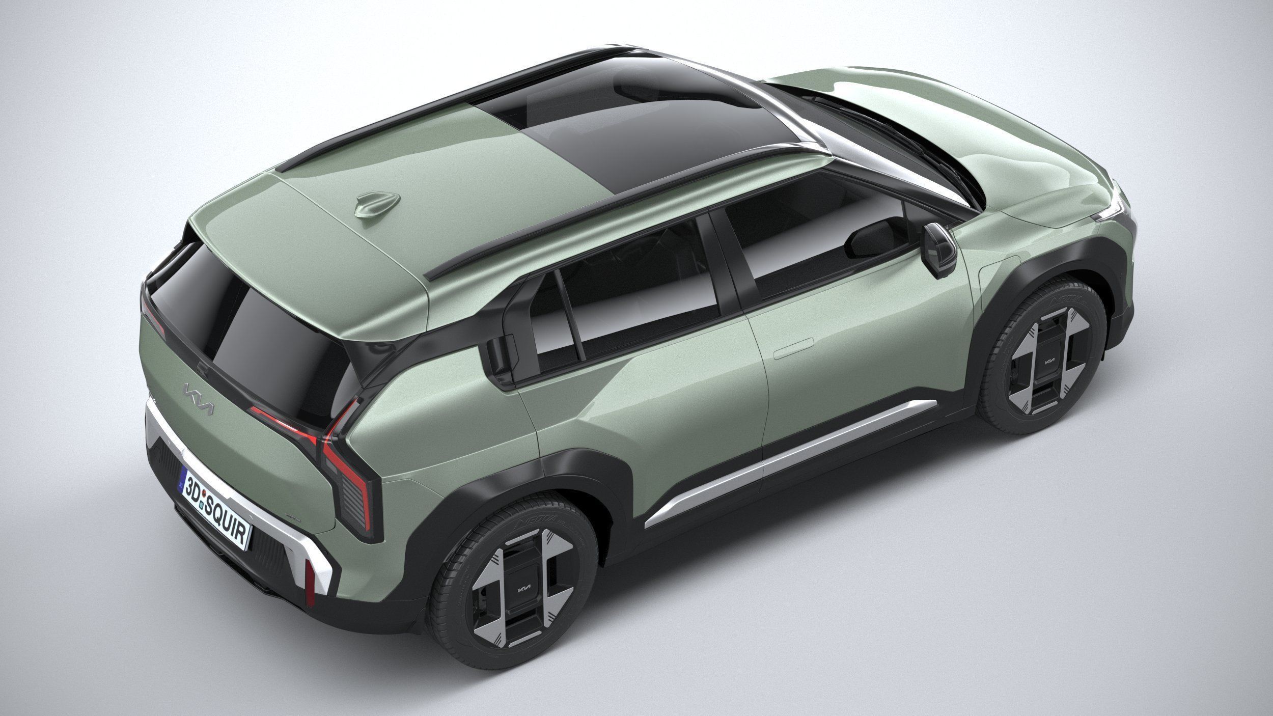 Kia EV3 regular 2025 3D model_10