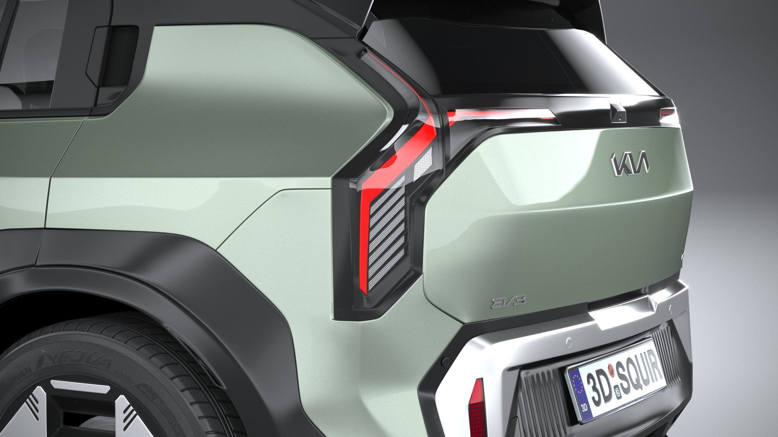 Kia EV3 regular 2025 3D model_6